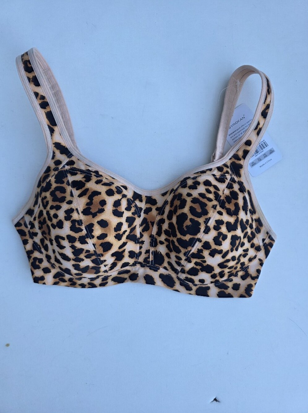 Syrokan Leopard Sports Bra 34DD